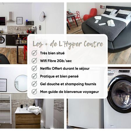 L'Hyper Centre - Netflix & Wifi - Literie Haut De Gamme - Check-In 24H24 - Goodmarning Chalons-en-Champagne Exterior photo